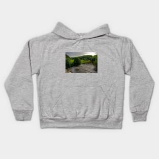 View from the Naysmith Bridge Kids Hoodie